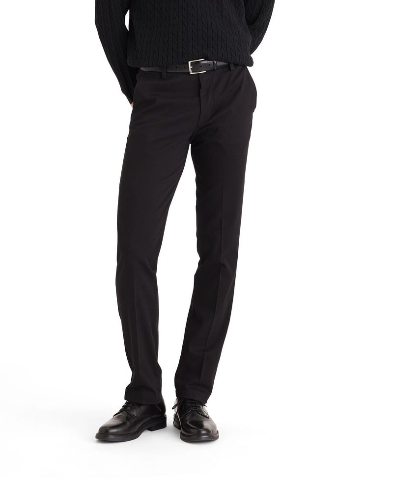 Dockers Men's Slim Fit Easy Khaki Pants, Black, 36W x 34L - Image 1